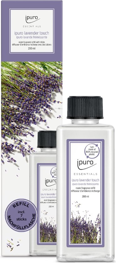 Ipuro geurstokjes navulling Black Bamboo fris 500 ml kopen