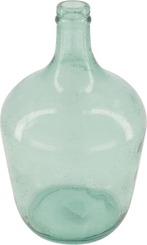 Dijk Natural Collections-Vase verre recyclé-Vert-18x30