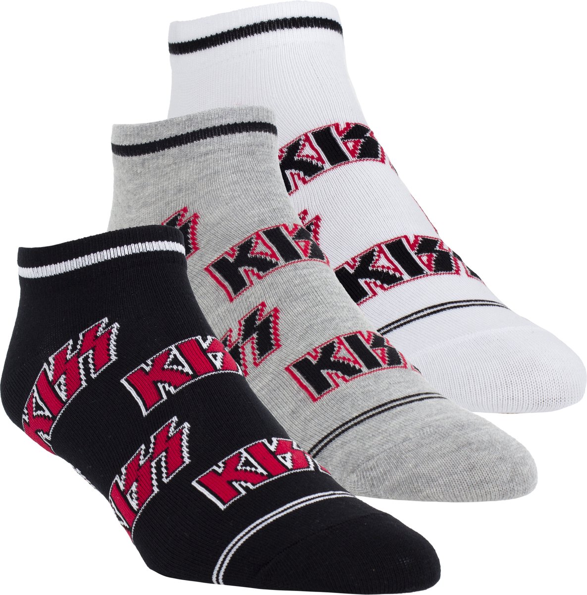 Kiss Assorted Liners 3 Pack (One Size - EU 40-46)