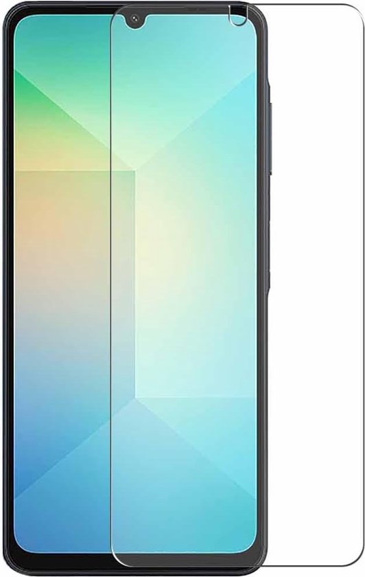 Protecteur d'écran Adapté pour : Samsung Galaxy A06 - Protecteur d'écran 3x - verre - protéger - verre de protection - ZT Accessoires