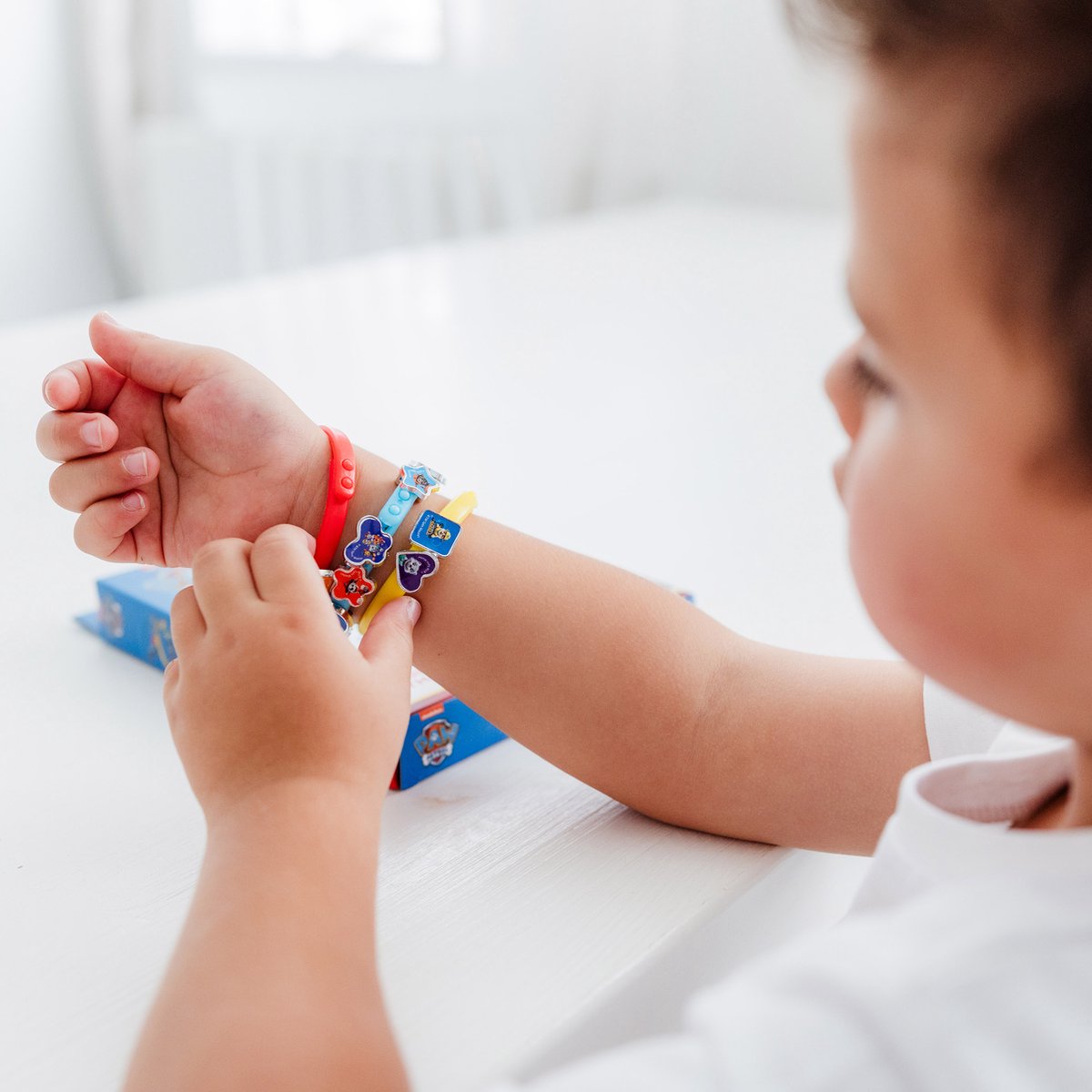 PAW Patrol speelgoed - 3 schuif armbandjes maken met 18 bedels Totum knutselset sieraden - junior meisjes en jongens vanaf 3 jaar — afbeelding 7