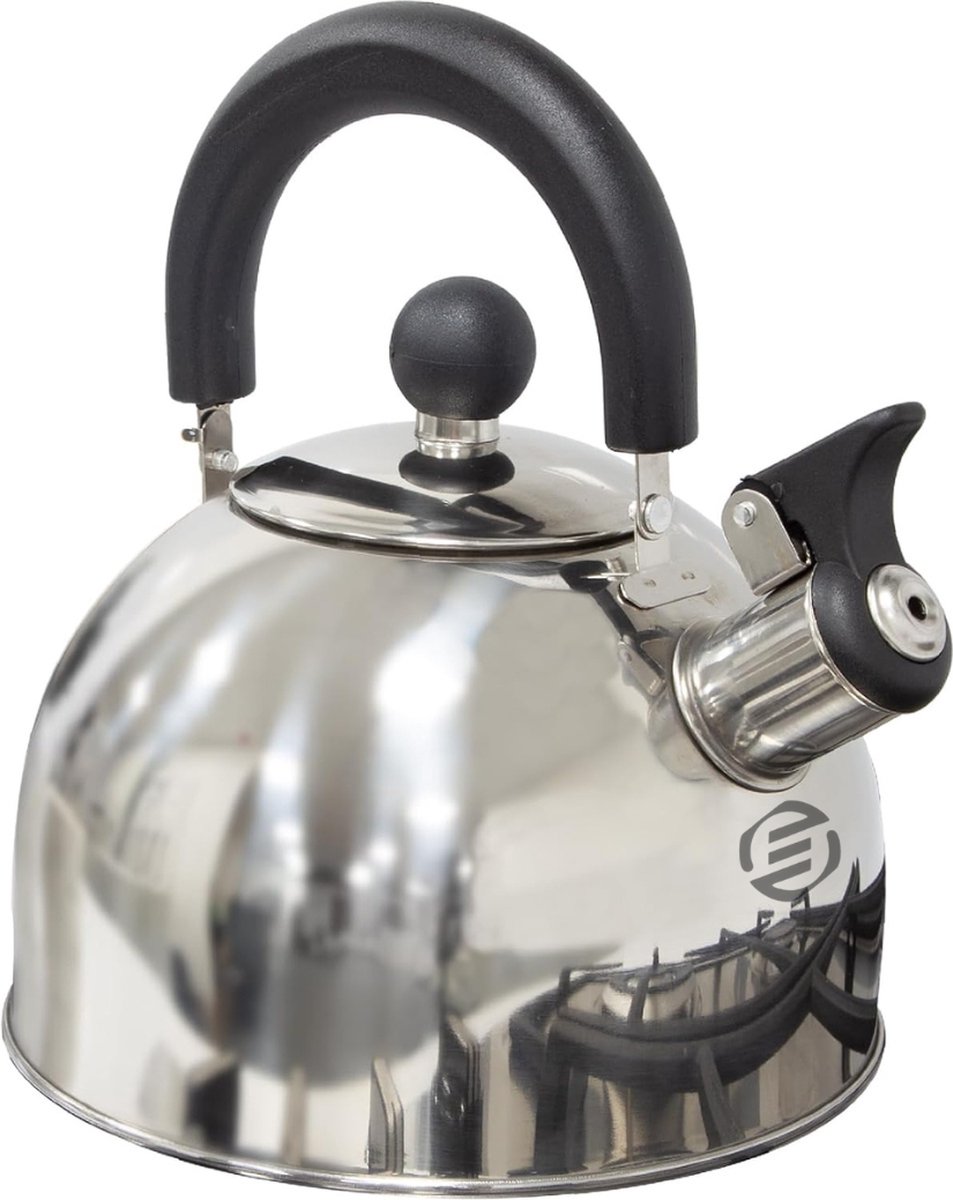 Equivera Fluitketel - Fluitketel voor op gas - Fluitketels - Waterketel camping - Ideaal voor op de camping!