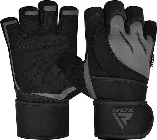 RDX Sports L4 Gants de fitness - Grijs - Taille : S