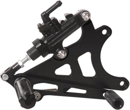 Commande reculée sur mesure pour BMW K1, K75, K100, K1100 noir