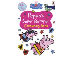 Peppa Pig- Peppa Pig: Peppa’s Super Bumper Colouring Book