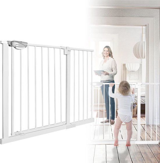 Uittrekbaar traphekje zonder boren voor baby en huisdier - Met één hand