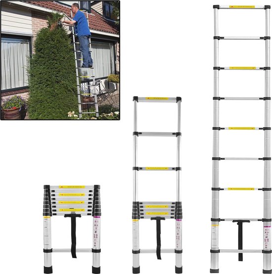 Telescopische ladder 6 meter kopen? | Korting tot 87
