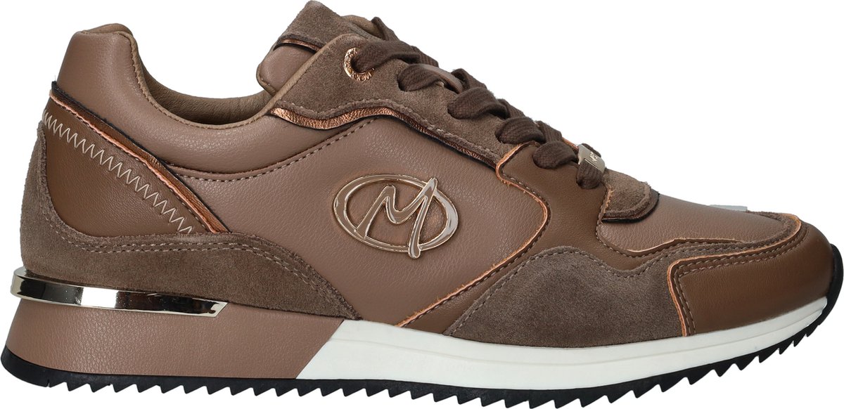 Mexx Sneaker Plixy Ellen Taupe - Dames - Maat 39
