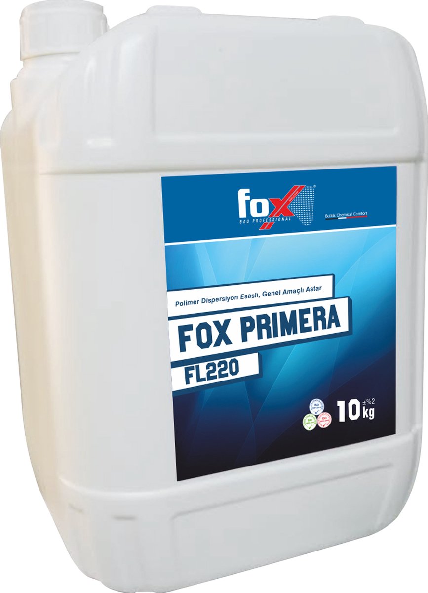 FOX FL220 - Universal primer 5ltr - voor wand en vloer - Sneldrogende voorstrijk