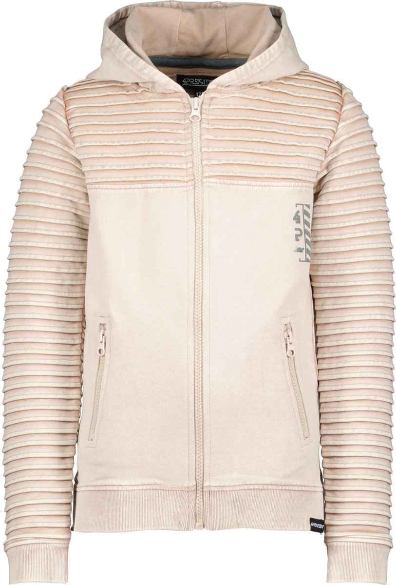 4PRESIDENT Sweater jongens - Sand - Maat 116 - Jongens trui
