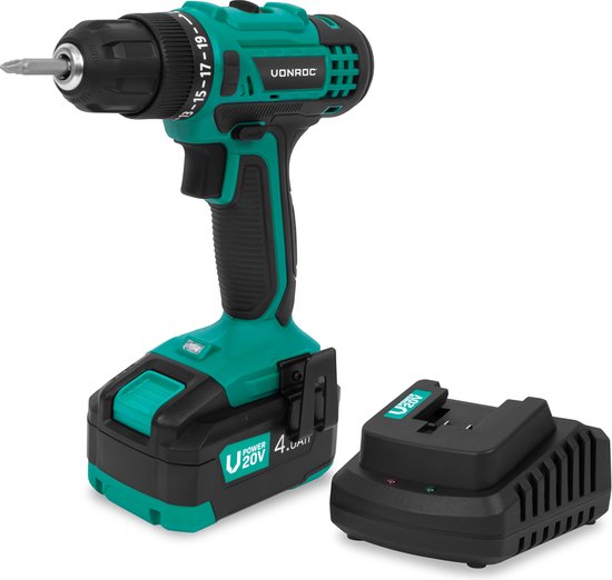 VONROC Accuboormachine 12V Li-Ion