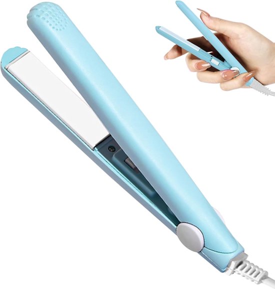 Bodybite - Mini Stijltang - Hair Straightener - Stijltang Geschikt Voor Alle Haartypes - Blauw - MINISTYLE
