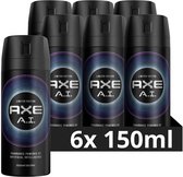 Bol.com Axe Deo A.I. Bodyspray - 6 x 150 ml aanbieding
