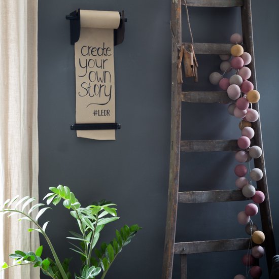 LEDR Roller de Papier Kraft M - Noir