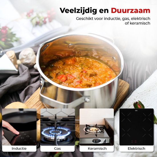 Mijn Keukenfavoriet: De Smile 10-Delige Inductie Pannenset Review (2023