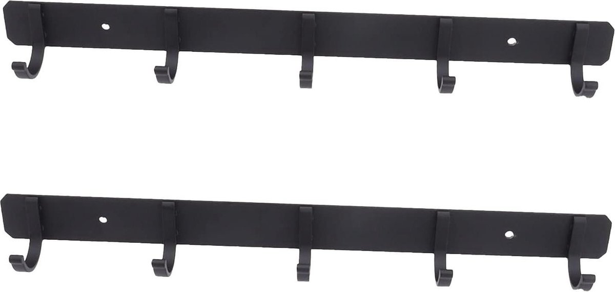 Dubbele Kapstok Juno Duo – Voor Lattenwand & Akoestisch Wandpaneel