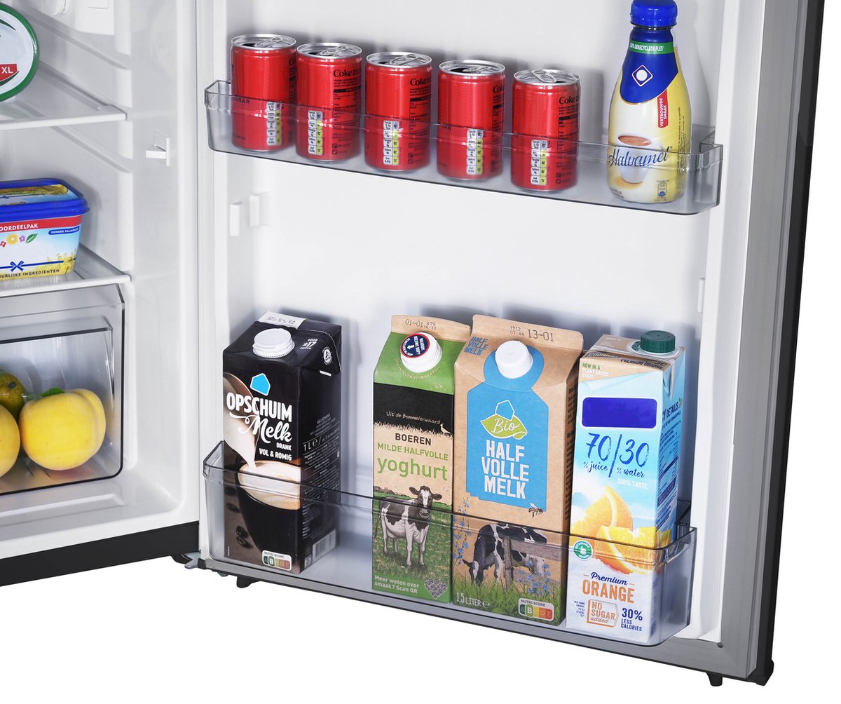 Tomado TRT5501B Tafelmodel koelkast energiezuinig - 109 liter - Met vriesvak - 55 cm breed - Stil: 37 dB - Led-verlichting - Energielabel C - Vrijstaand - Zwart — afbeelding 6