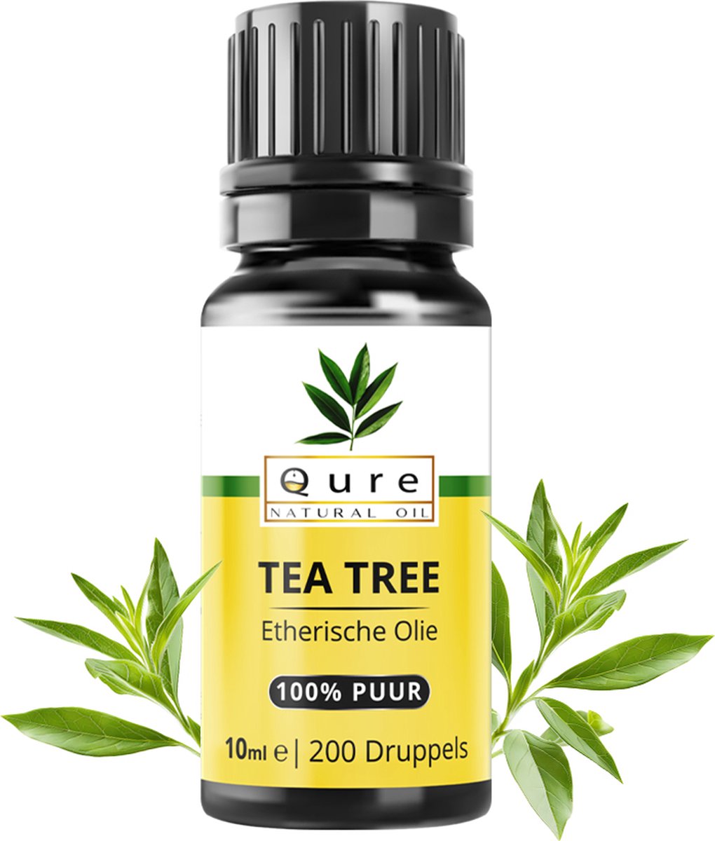 Goedkoopste Tea Tree Olie 10ml | Etherische Tea Tree Olie van Therapeutische Kwaliteit | Biologisch | 100 Puur & Onbewerkt | Aromatherapie | Essential Tea Tree Oil