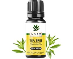 Tea Tree Olie 10ml | Etherische Tea Tree Olie van Therapeutische Kwaliteit | Biologisch | 100% Puur & Onbewerkt | Aromatherapie | Essential Tea Tree Oil