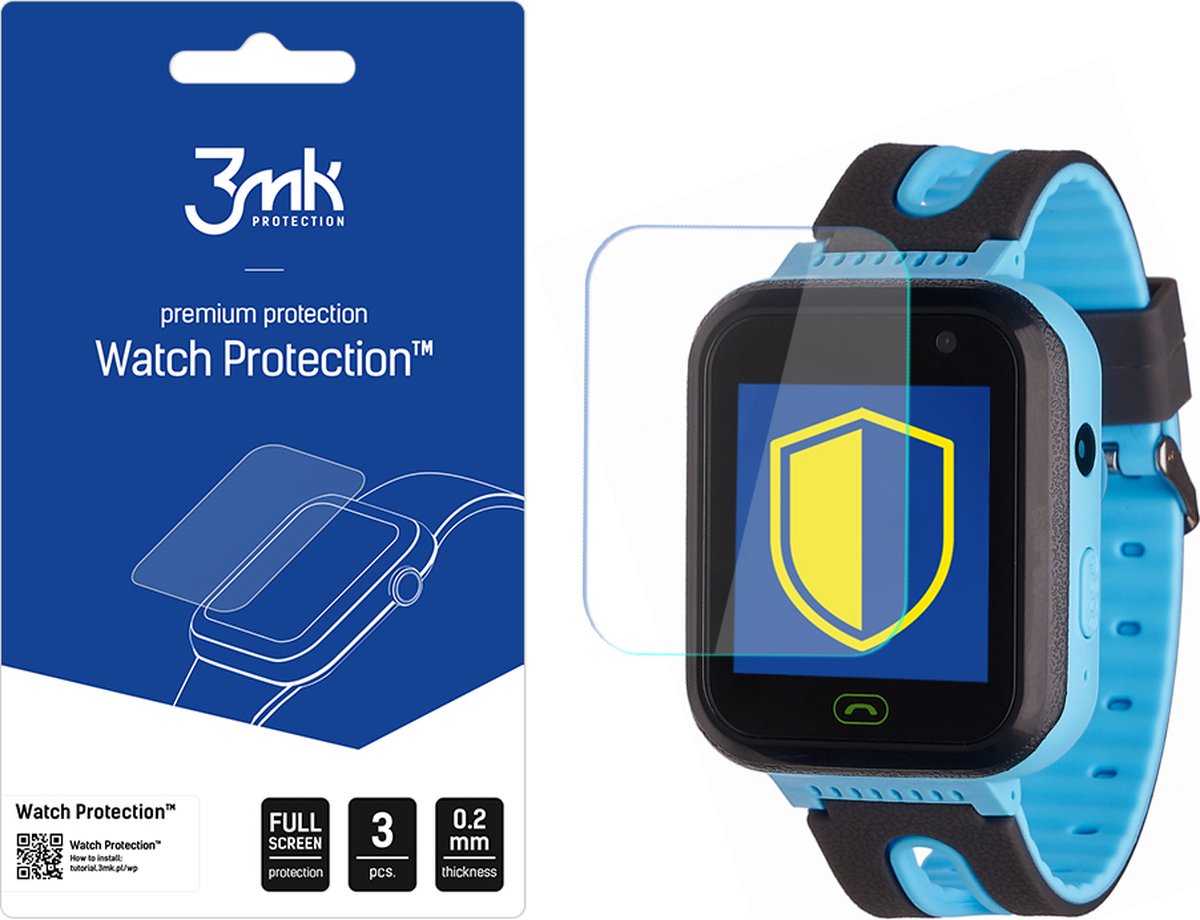 Garett Kids Fine - 3mk Watch Protection v. FlexibleGlass Lite