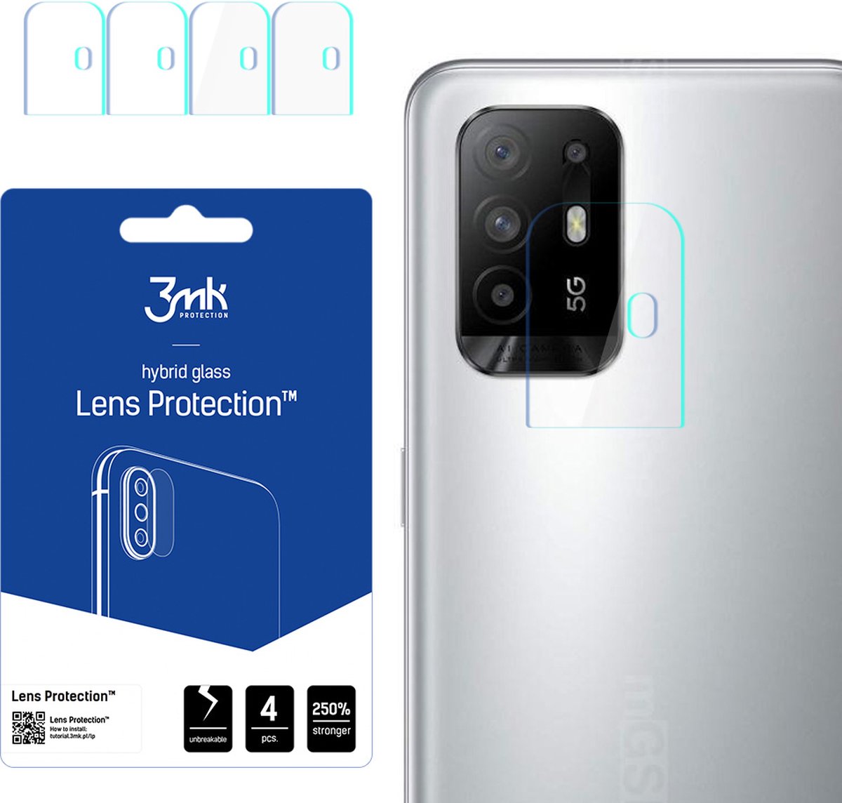 Oppo F19 Pro+ 5G - 3mk Lens Protection