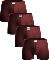 BOXR Underwear Bamboe Boxershort Heren Onderbroeken Heren 4 Pack S Bamboe. bol