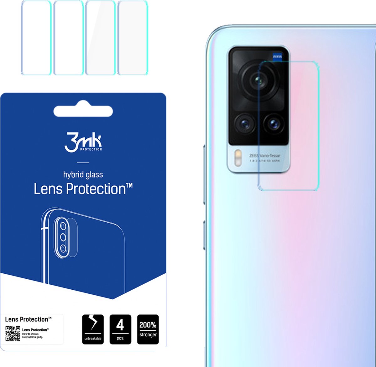 Vivo X60t 5G - 3mk Lens Protection