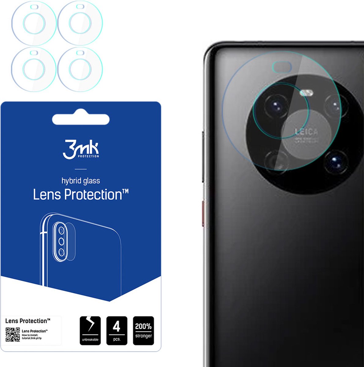Huawei Mate 40 - 3mk Lens Protection