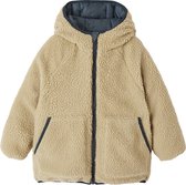 Vertbaudet Doudoune à capuche réversible garçon matelassée et sherpa