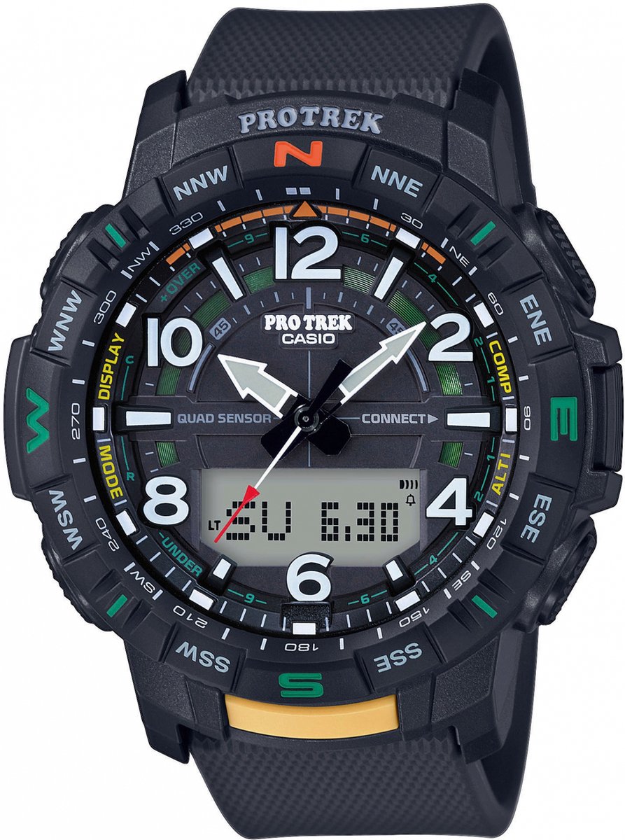 Casio Pro Trek PRT-B50-1ER Herenhorloge 50,8 mm - Zwart