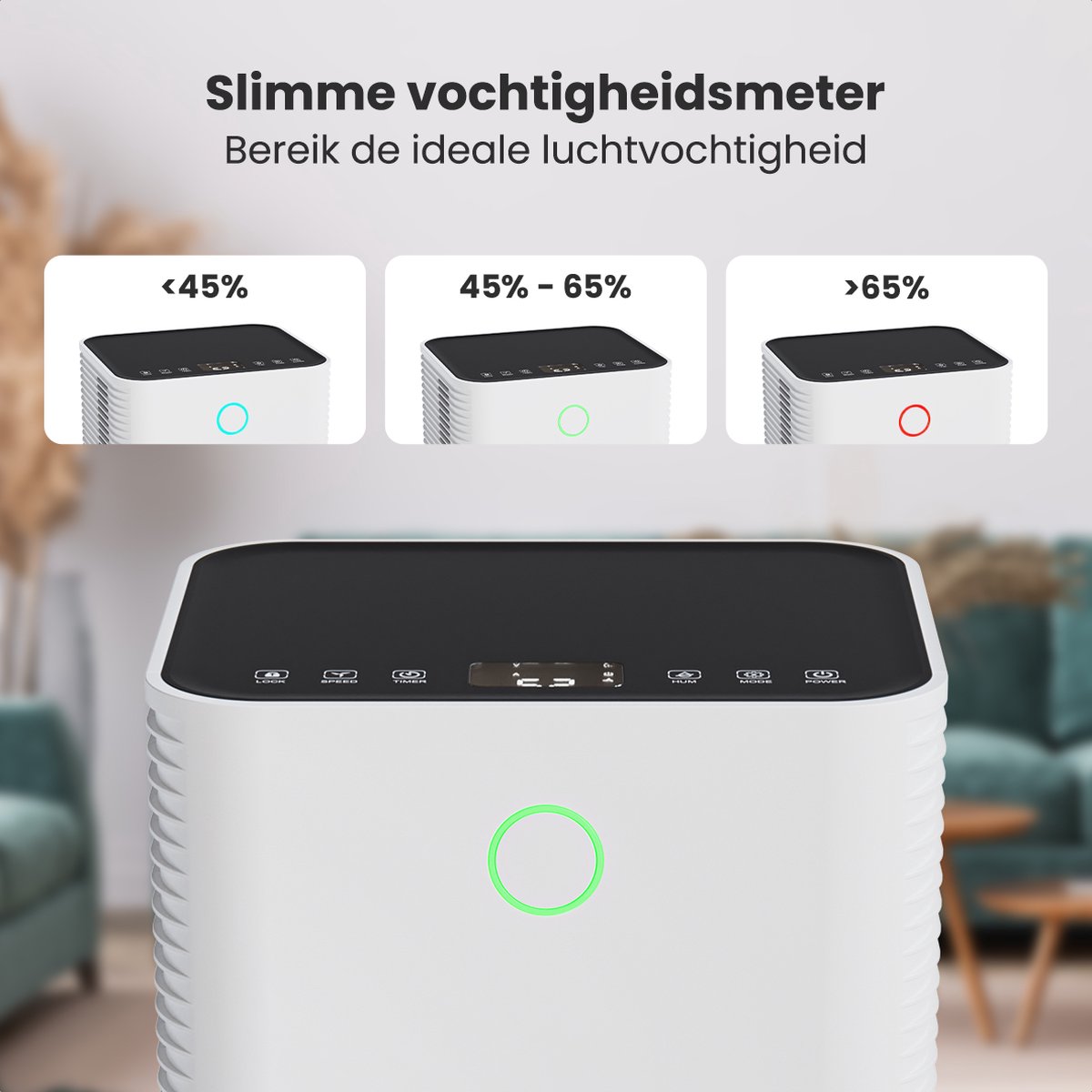 Auronic Luchtontvochtiger - 10L per dag thumbnail 6
