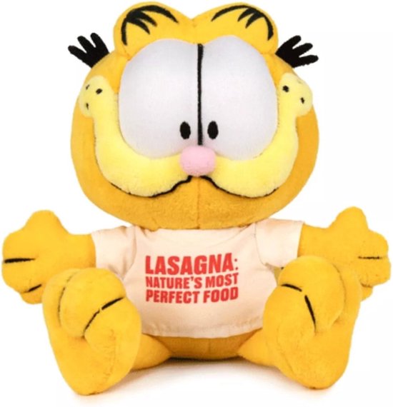 Garfield bijgesneden t-shirt meisjes kinderen donut houtskool topkleding