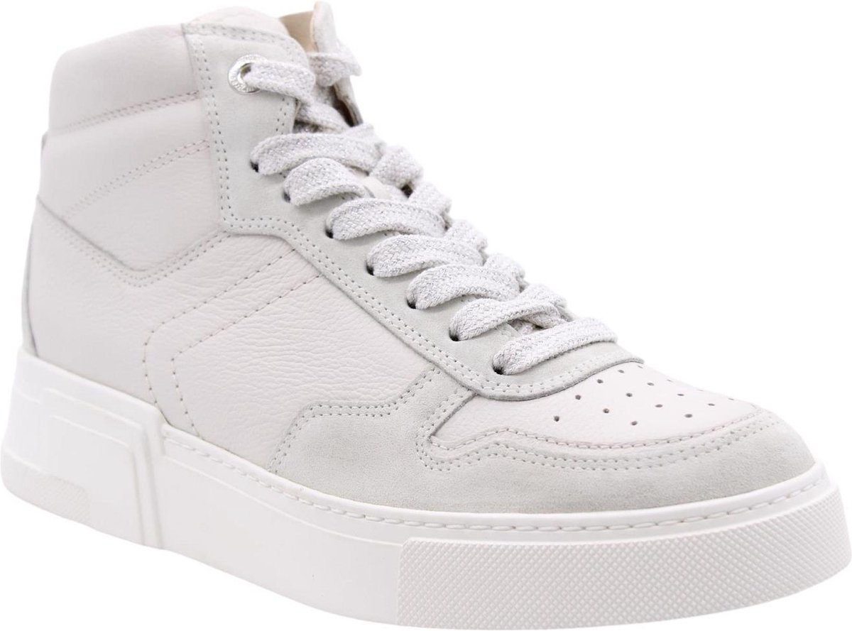 Paul Green - 5373 - Half-hoge schoenen - Kleur: Wit/beige - Maat: 39