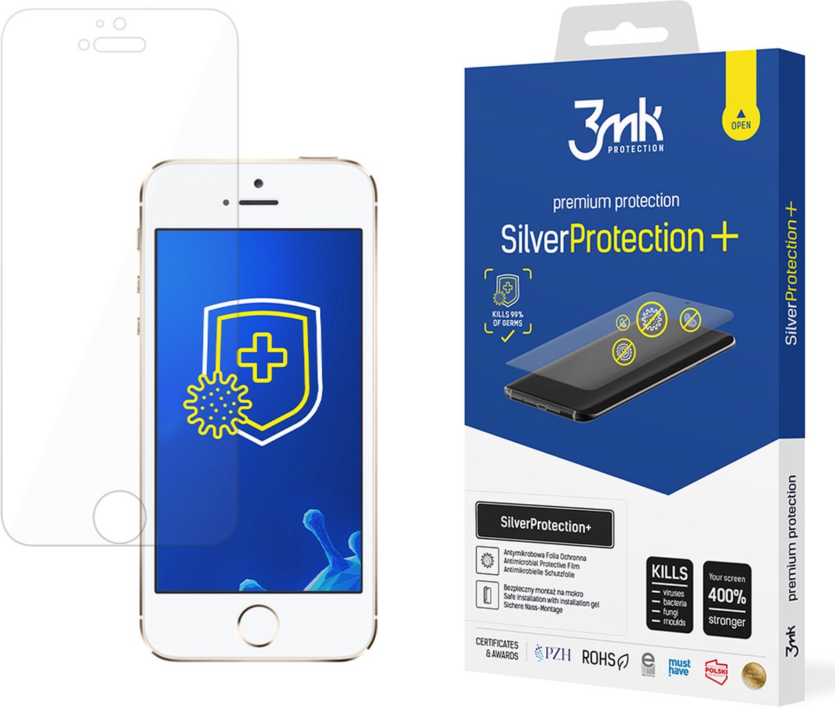 Apple iPhone 5/5S/SE - 3mk SilverProtection+