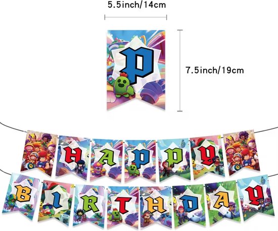 Brawl Stars traktatie bekers - 20 stuks - Groot formaat 35 CL | Traktaties