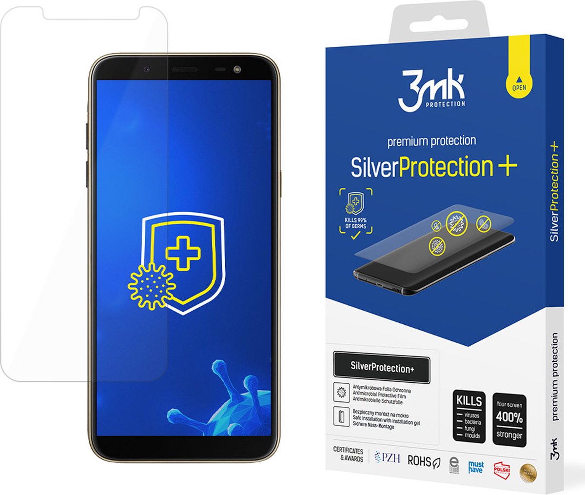 Samsung Galaxy J6 2018 - 3mk SilverProtection+