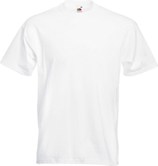 T-shirts Fruit of the Loom M blanc