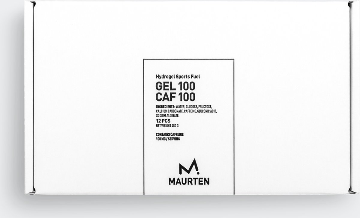 Goedkoopste Maurten GEL 100 CAF 100 - 12 x 40 gram