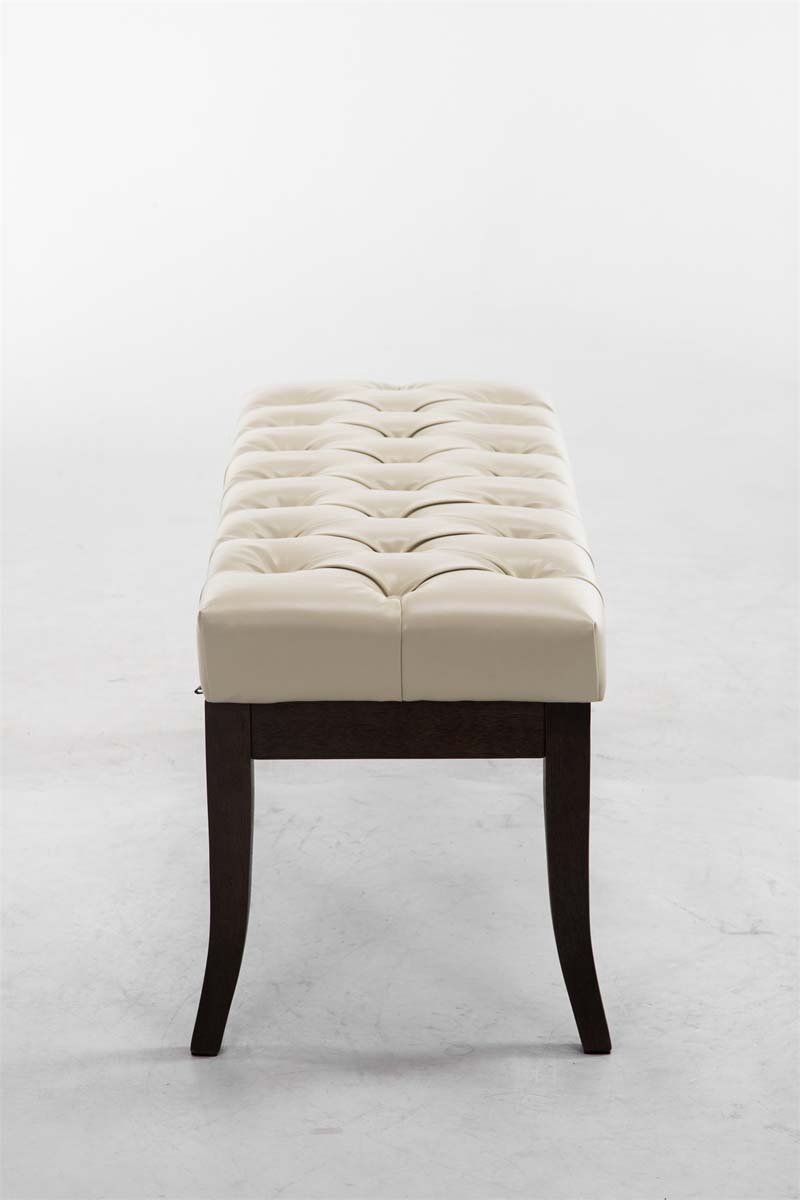 CLP Ramses Bank - Kunstleer creme 100 cm