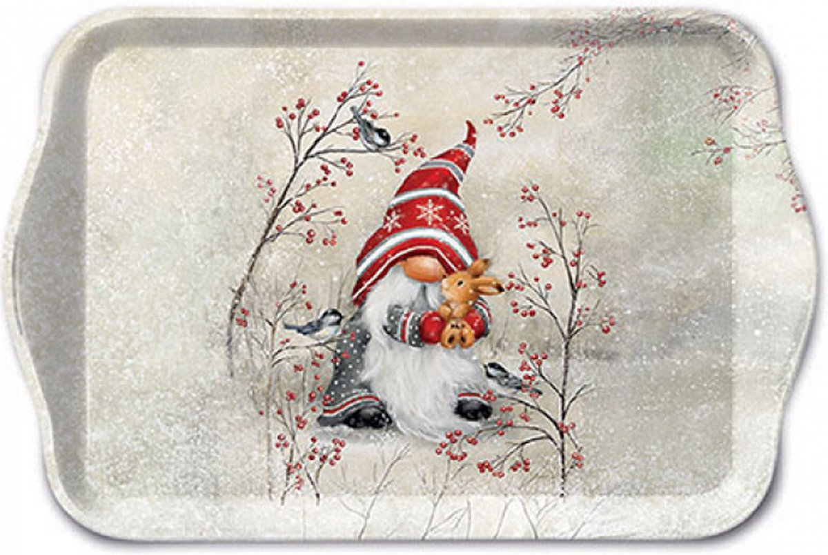 Ambiente Tray melamine 13x21cm Dwarf hug