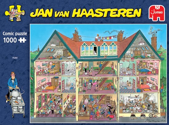 Foto: Jan van haasteren hotel 1000 stukjes