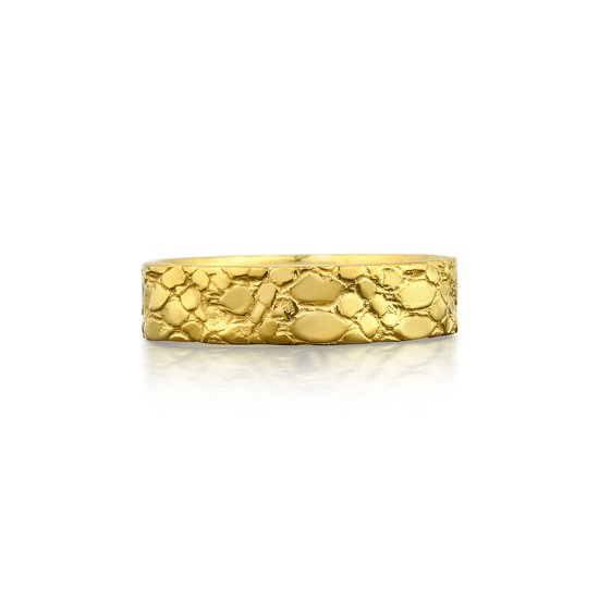 Zilveren goldplated vriendschapsring Istanbul voor dames | -NL