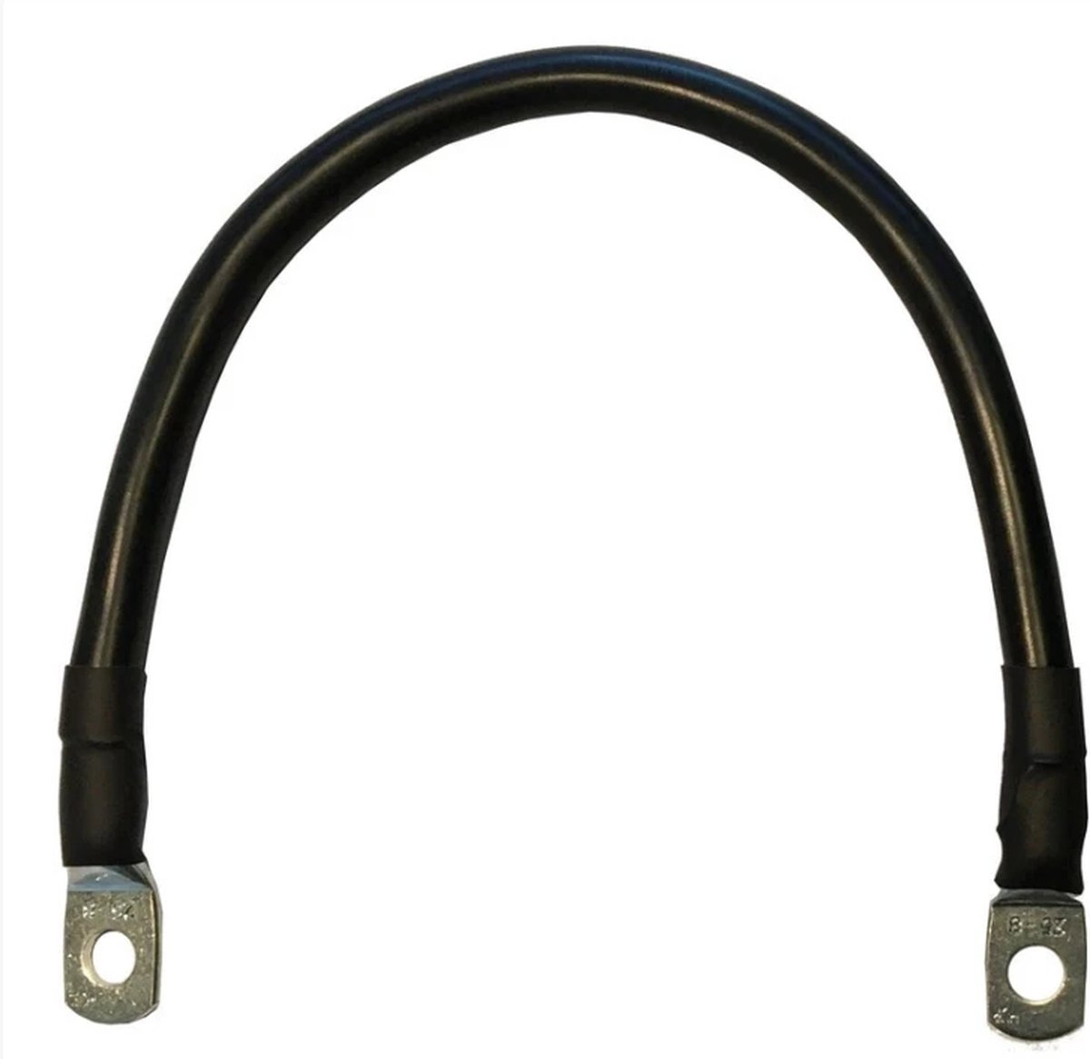 Accukabel verloop zwart 35mm² 30cm M8-M8