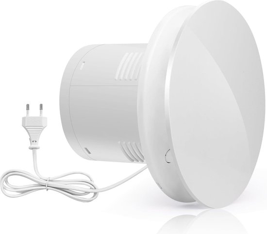 Stille badkamerventilator 120mm 190m3 (RVS) SILENTIS 12 INOX TIMER kopen
