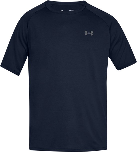 Under Armour UA Tech 2.0 SS Tee Heren Sportshirt - Academy