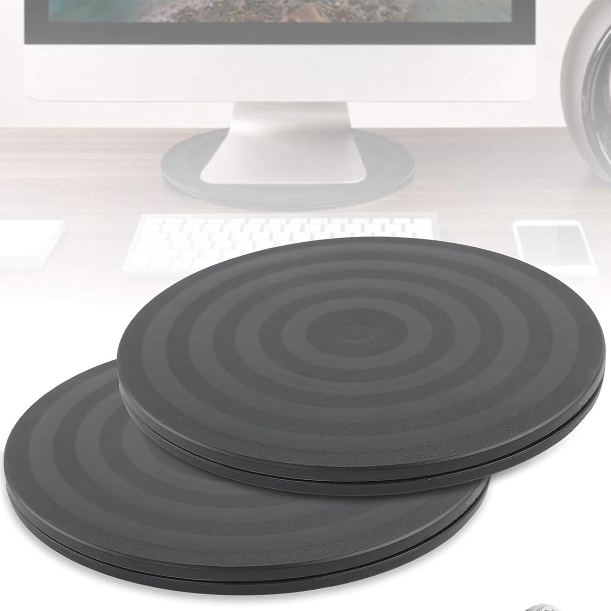 Universele Draaiplateau 20 cm - Roterende Draaiplaat voor TV, Monitor en Planten - 360 Graden Draaibaar