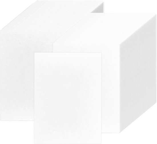 GTDOOCE Kaarten, 100 stuks, blanco, A6, karton, 10 x 15 cm, wit visitekaartje voor doe-het-zelf, graffiti, handwerk, feesten, banketten, kantoor, school