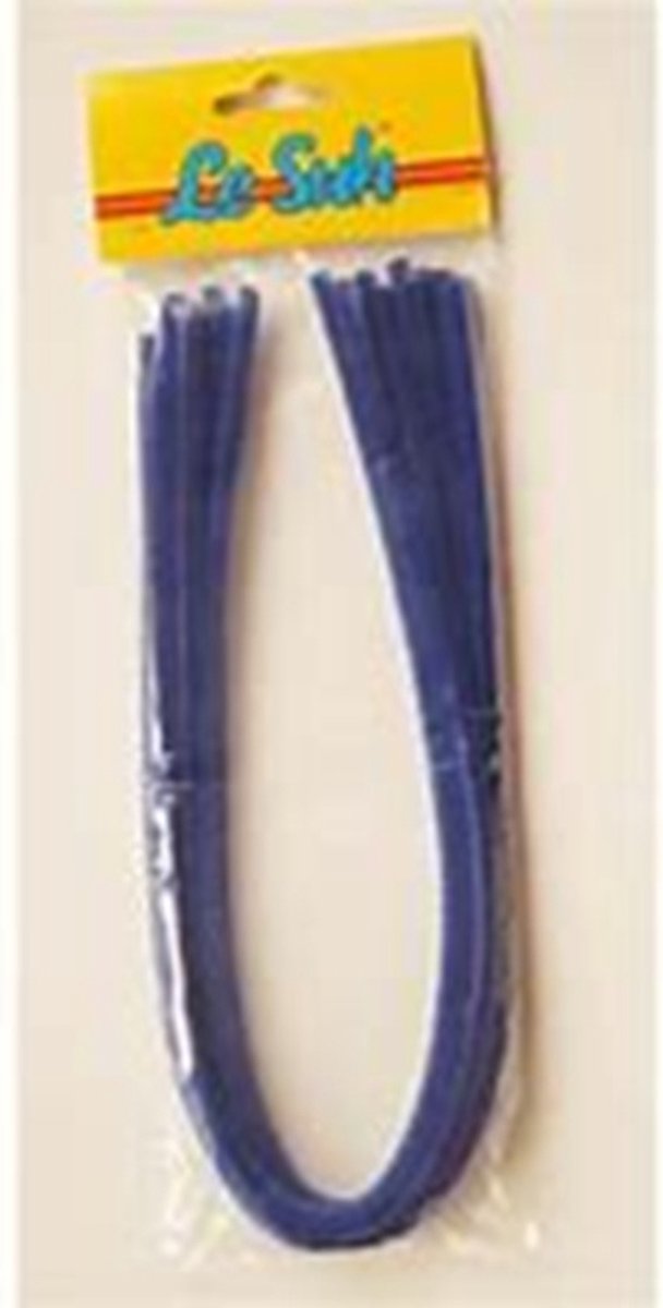 Chenilledraad / Pijpenragers blauw