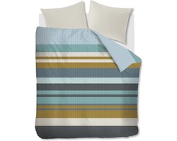 Beddinghouse Linee - Dekbedovertrek - Lits-jumeaux - 260x200/220 cm + 2 kussenslopen 60x70 cm - Blue