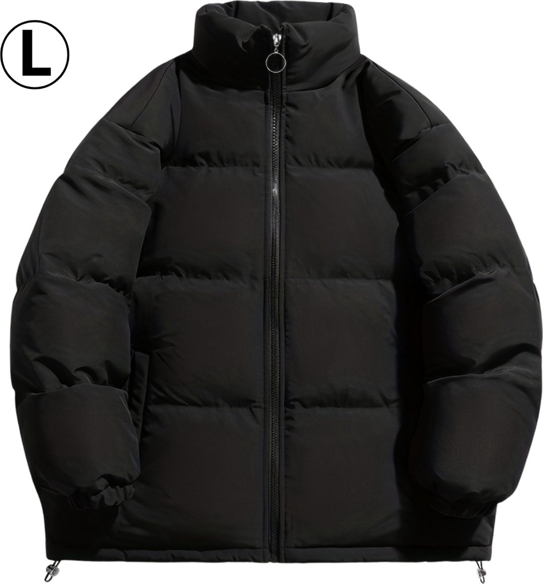 Bovista Winterjas Voor Dames Faux Fur Bontkraag Parka Jas Winter Volwassen Zwart